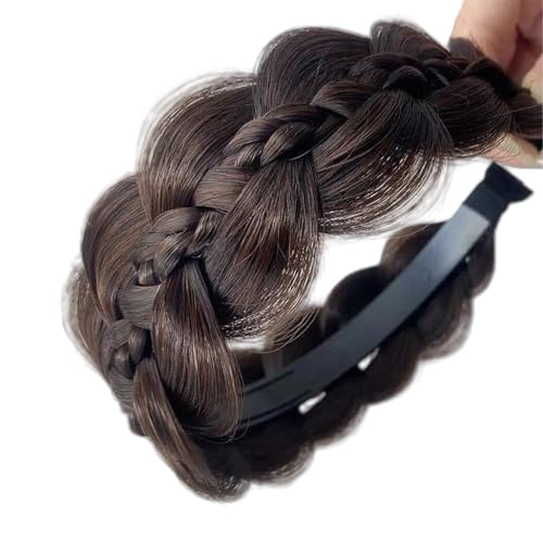 Schnell Easy Fish Bone Braid Stirnbänder Natürliche Aussehen Synthetische Faser Haarhoop Für Frauen Verschiedene Anlässe Und Outfit von SueaLe