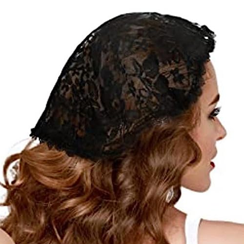 Sommer Spitzen Haarband Für Frauen Rundes Haartuch Haartuch Stirnband Bandanas Weibliches Haarteil Elegante Dekoration Vintage Haarbandanas Damen Kopfbedeckung von SueaLe