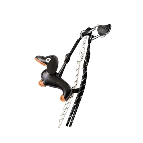 Stilvoller Wursthundtasche Charme Mit Geflochtenem Seil Modebag Accessoire Bag Anhänger Schlüsselbund Für Trendige Erwachsene von SueaLe