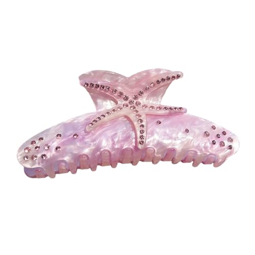 Strasssteine ​​dekorierte Seesterne Haargriff Acrylclip Dekoration Für Hochzeitsfeier Accessoire Haarclip Für Hochsteckfrisuren von SueaLe