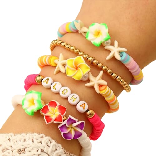 SueaLe Bequemes Und Robustes Seesternarmband Mit Plumeria Design Stylish Armband Für Alltägliche Verschleiß Und Geschenk Geben SueaLe Bequemes Und Robustes Seesternarmband Mit Plumeria Design Stylish Armband Für Alltägliche Verschleiß Und Geschenk Geben von SueaLe