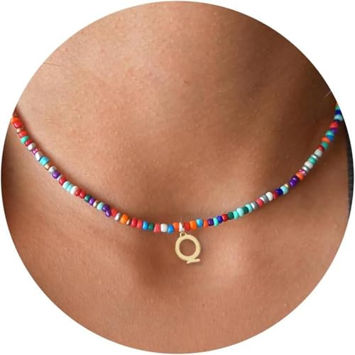 SueaLe Buchstabe Anhänger Halskette Multifirtional Schlüsselblikan Kette Einzigartige Nackenschmuck Perlen Halskette Geeignet Für Jeden Anlass Halsschmuck Geeignet SueaLe Buchstabe Anhänger Halskette Multifirtional Schlüsselblikan Kette Einzigartige Nackenschmuck Perlen Halskette Geeignet Für Jeden Anlass Halsschmuck Geeignet von SueaLe