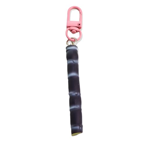 SueaLe Cane Förmige Schlüsselbund Realistische Design Leicht Und Tragbarer Schlüsselkette Ideal Für Individuelle Zubehörliebhaber von SueaLe