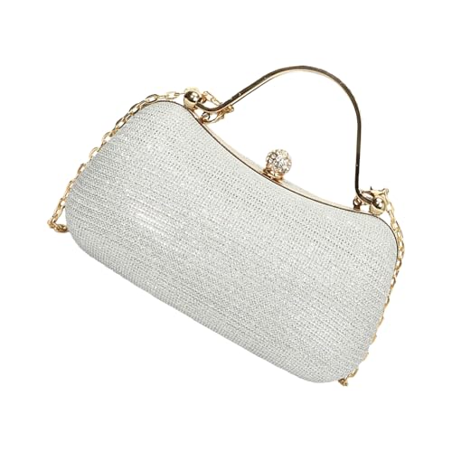 SueaLe Damenabendtasche Strasssteine ​​Schulterbody Crossbody Crossbody Handtasche Mit Kette Für Brauthochzeitsfeier Prom Mode Pendlertasche von SueaLe