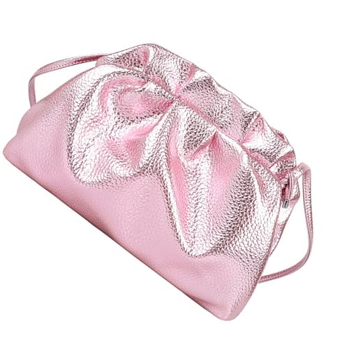 SueaLe Elegante PU Leder Crossbody Umhängetasche Falten Wolken Design Verstellbares Riemen Großer Kapazität Casual Täglicher Gebrauch Großer Kapazität Crossbody von SueaLe