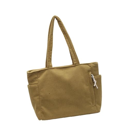 SueaLe Frauen Umhängetasche Große Kapazität Achselhöhle Feste Farbe Cord Cord Einfacher Handtasche All Matching Achselmaterial Damen Schulterkabel Festkörper Achselgröße Große Kapazität Handtasche von SueaLe