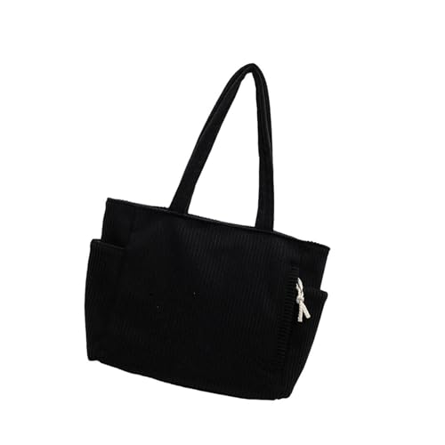 SueaLe Frauen Umhängetasche Große Kapazität Achselhöhle Feste Farbe Cord Cord Einfacher Handtasche All Matching Achselmaterial Damen Schulterkabel Festkörper Achselgröße Große Kapazität Handtasche von SueaLe