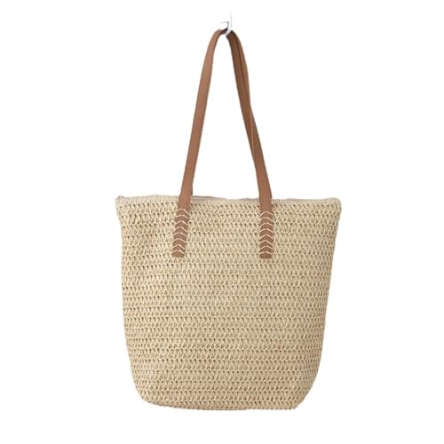 SueaLe Friendly Strohstrandtasche Für Frauen Geräumige Designs Umhängetaschen Für Reiseeinkauf Und Picknicks Freien Beach Urlaub Accessoire von SueaLe