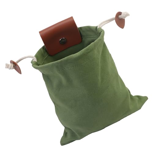 SueaLe Futtertasche Outdoor Picking Obstbeutel Picking Bag Leinwand Futterbeutel PU Ledergürtelbeutel Mit Kordelzug SueaLe Futtertasche Outdoor Picking Obstbeutel Picking Bag Leinwand Futterbeutel PU Ledergürtelbeutel Mit Kordelzug von SueaLe