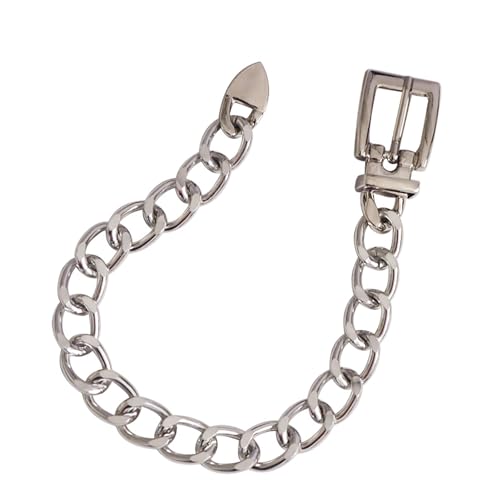 SueaLe Handgefertigte Gotische Schuhdekoration Stilvoller Kubanischer Link Knöchelketten Accessoire Für Modische Frauen Fußzubehör Schuhzubehör von SueaLe