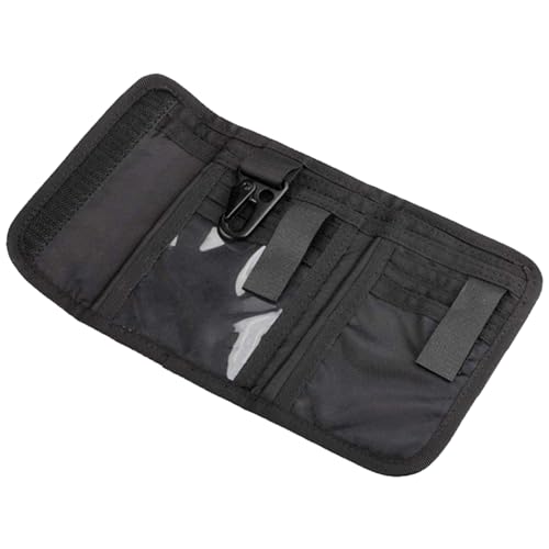 SueaLe Outdoor Nylon Geldbörse Dreifach Faltbar Leicht Taktische Geldbörse Reise Geldbörse Kartenhalter Tasche Handtasche Geschenke Für Männer Nylon Dreifach Faltbare Geldbörse Bankkartenhalter von SueaLe