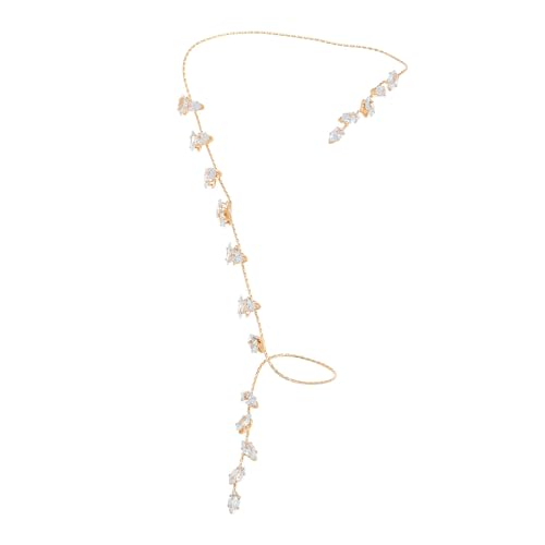SueaLe Raffiniertes Fingerarmband Handkette Mode Gold Oder Silberhandschmuckfinger Kette Verleiht Jedem Outfit Charme SueaLe Raffiniertes Fingerarmband Handkette Mode Gold Oder Silberhandschmuckfinger Kette Verleiht Jedem Outfit Charme von SueaLe