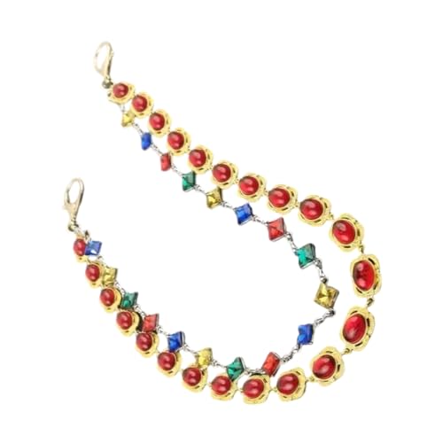 SueaLe Stilvolle Edelsteine ​​Taille Kette Leichtes Tanzgürtel Dekoration Verbessert Ihren Look Für Partys Und Alltägliche Verschleiß von SueaLe