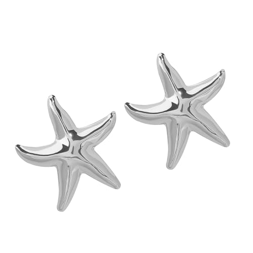 Unique Sea Star Ohrringe Mit Glänzendem Finish Leichtes Schmuckgeschenk Ohrohrschstene Für Mode Forward Women Robust von SueaLe
