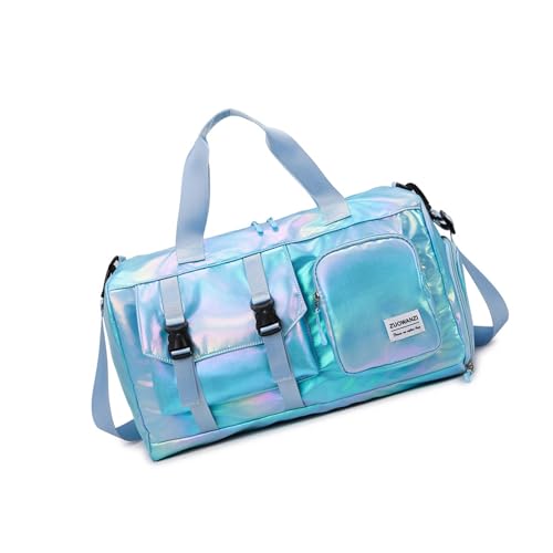 Wasserdichtes Reisetasche Für Frauen Fitness Bag Wochenends Übernachtungstraining Mit Trockener Und Nasser Trennung Fitness Reise Gepäck Wasserdichtes Sport Training von SueaLe