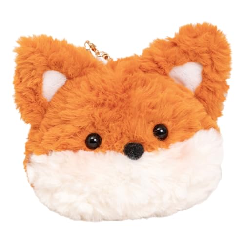 Weiche Crossbody Tasche Für Mädchen Frau Cartoon Rucksack Schöne Messengermünder Münze Geldbörse Plüsch Füchse Schulterschule Rucksack Füchse Schulter Weiche Crossbody Coin Geldbörse School von SueaLe