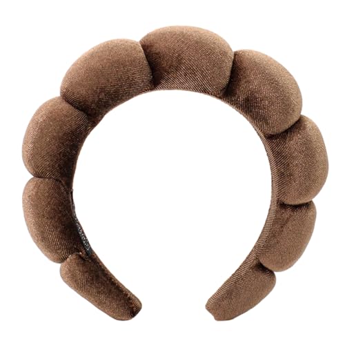 Weiches Schwamm Stirnband Für Frauen Und Mädchen Rutschfestes Gesichtswasch Stirnband Make Up Hairhoop Weiches Samt Haarband Zubehör Modisches Schwamm Stirnband Mädchen Stirnband von SueaLe