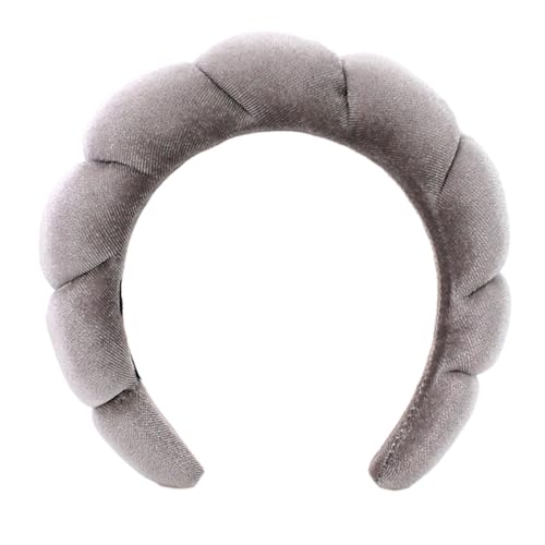 Weiches Schwamm Stirnband Für Frauen Und Mädchen Rutschfestes Gesichtswasch Stirnband Make Up Hairhoop Weiches Samt Haarband Zubehör Modisches Schwamm Stirnband Mädchen Stirnband von SueaLe