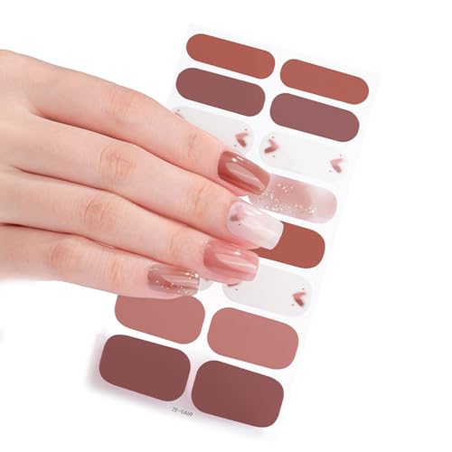Wraps Nagellack Aufkleber Selbstklebende Nagel Aufkleber Streifen Für Frauen Mädchen Maniküre von SueaLe