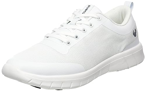 Suecos® Alma, Unisex-Erwachsene Turnschuhe,Weiß - Größe: 46 EU von Suecos