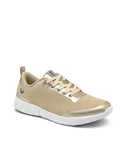 Suecos® Alma metallic, Unisex-Sneaker für Erwachsene, Gold- Größe: 40 EU von Suecos