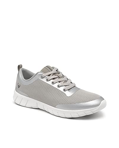 Suecos® Alma metallic, Unisex-Sneaker für Erwachsene, Silber - Größe: 36 EU von Suecos