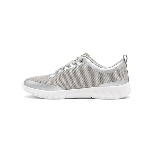 Suecos® Alma metallic, Unisex-Sneaker für Erwachsene, Silber - Größe: 40 EU von Suecos