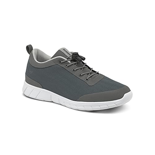 Suecos Unisex Alma Ortho Sneaker, Grau/Grau, 41 EU von Suecos