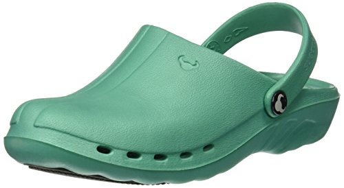 Suecos Unisex-Erwachsene Oden Arbeitsclogs, Grün (Green) , Größe: 43 EU von Suecos