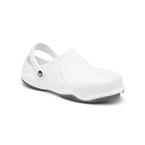 Suecos Unisex Magnus Clogs, Blanco/White, 36 EU von Suecos