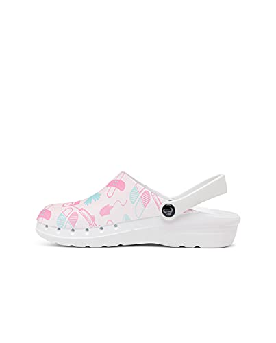 Suecos Unisex Oden Fusion Print Arbeitsclogs, Estampado, 39 EU Weit von Suecos