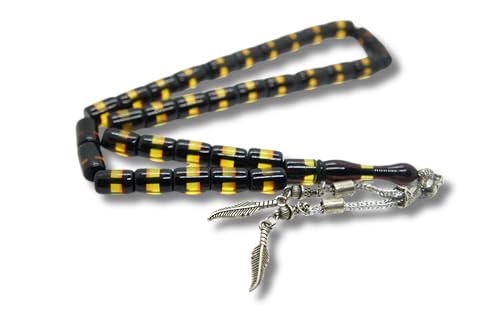 Sükrü Baba 33 Tesbih Islamischer Gebetsrosenkranz Faturan Misbaha Amber Prayerbeads Bakalite tasbeeh Tasbih Turkish Kehribar Bernstein Gebetskette Natur Ay Yildiz Türkiye Osmanli istanbul von Sükrü Baba