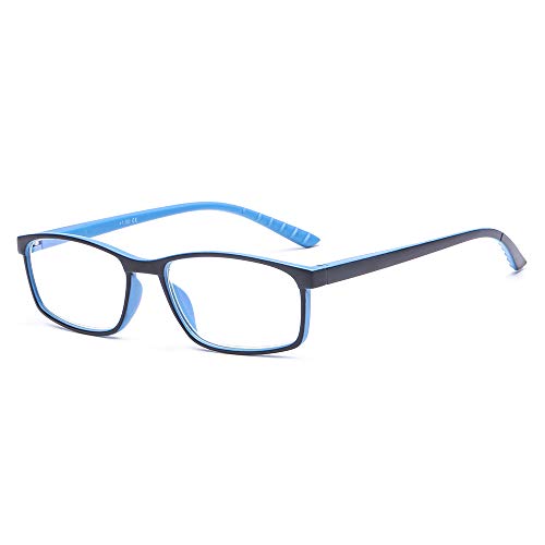 Suertree Blaulicht Brille Blaulichtfilter Lesebrille Computerbrille Lesehilfe für Damen Herren 1.5X BM141 von Suertree