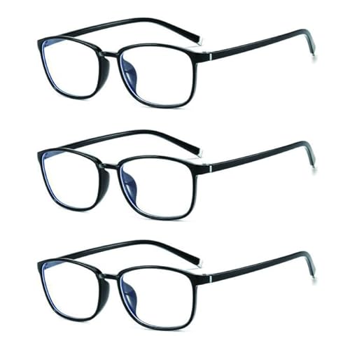 Suertree Blaulichtfilter Lesebrille 3 Pack Computerbrille Damen Sehhilfe PC Gaming UV Blaues Blockiert Brillen Herren 8069 4.0X Suertree Blaulichtfilter Lesebrille 3 Pack Computerbrille Damen Sehhilfe PC Gaming UV Blaues Blockiert Brillen Herren 8069 4.0X von Suertree