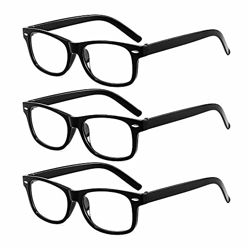 Suertree Lesebrille 3 Pack Leicht Leser Scharnier Augenoptik Brille Lesehilfe für Damen Herren 2.75x Suertree Lesebrille 3 Pack Leicht Leser Scharnier Augenoptik Brille Lesehilfe für Damen Herren 2.75x von Suertree
