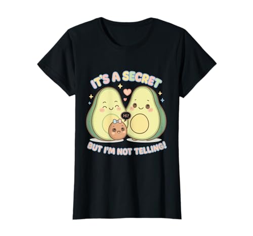 Avocado Baby – Es ist ein Geheimnis! T-Shirt von Süß & Schwanger