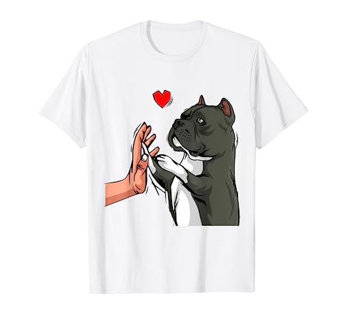 American Bully Liebe Hunde Mama Frauchen T-Shirt von Süße American Bully Geschenke