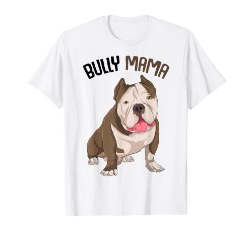American Bully Mama Hunde Frauchen Frauen T-Shirt von Süße American Bully Geschenke