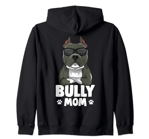 American Bully Mom Hunde Mama Damen Kapuzenjacke von Süße American Bully Geschenke