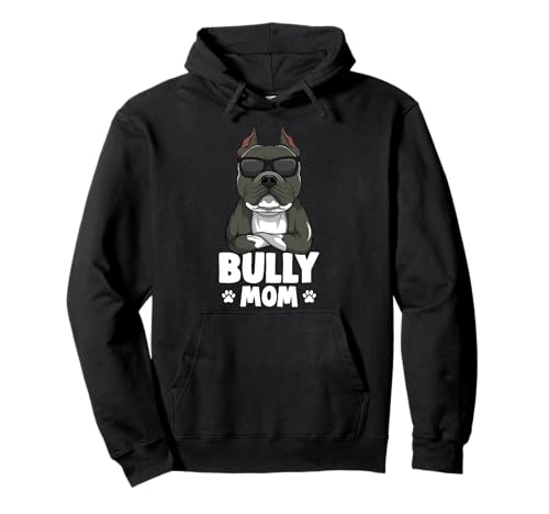 American Bully Mom Hunde Mama Damen Pullover Hoodie von Süße American Bully Geschenke