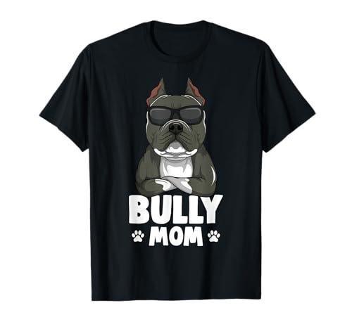American Bully Mom Hunde Mama Damen T-Shirt American Bully Mom Hunde Mama Damen T-Shirt von Süße American Bully Geschenke