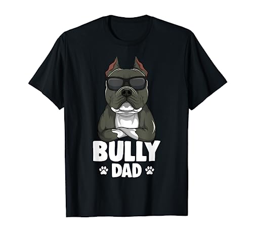 American Bully Dad Hunde Papa Männer T-Shirt American Bully Dad Hunde Papa Männer T-Shirt von Süße American Bully Geschenke