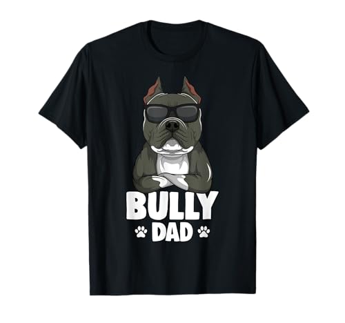 American Bully Dad Hunde Papa Männer T-Shirt American Bully Dad Hunde Papa Männer T-Shirt von Süße American Bully Geschenke