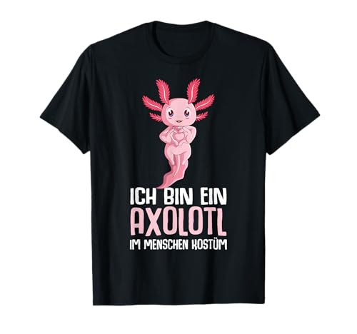Axolotl Kostüm Kinder Frauen Mädchen T-Shirt von Süße Axolotl Designs & Geschenkideen