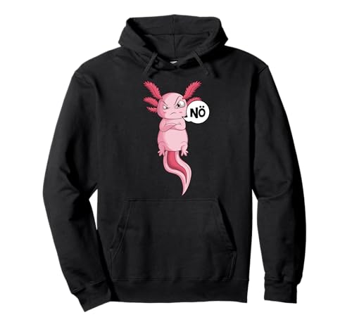 Axolotl Nö Salamander Kinder Mädchen Jungen Frauen Pullover Hoodie von Süße Axolotl Designs & Geschenkideen