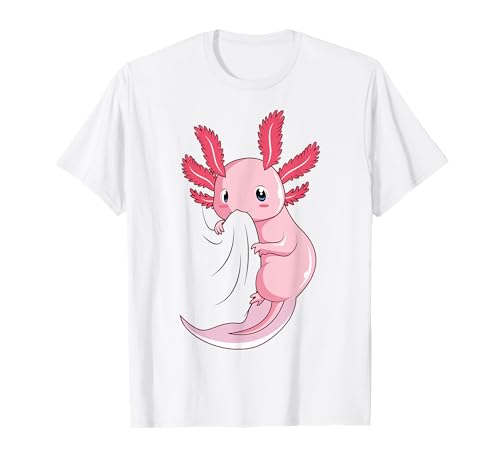 Axolotl Salamander Kinder Frauen Mädchen T-Shirt von Süße Axolotl Designs & Geschenkideen