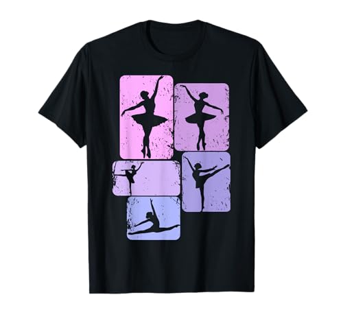 Ballerina Ballet Mädchen Damen Kinder T-Shirt von Süße Ballerina Geschenkideen
