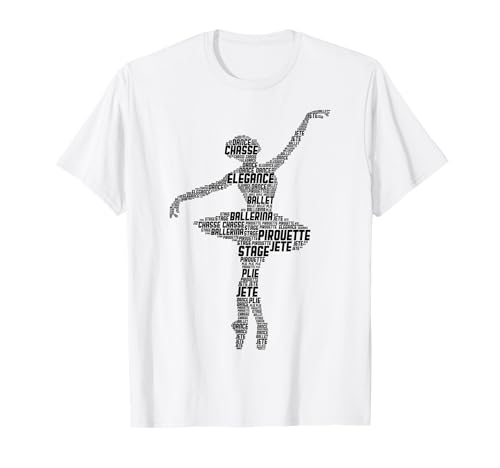 Ballerina Ballet Mädchen Damen T-Shirt von Süße Ballerina Geschenkideen