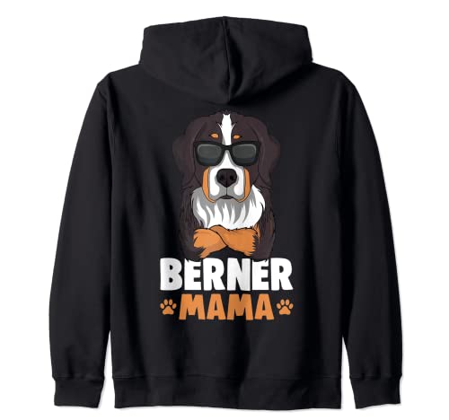 Berner Sennenhund Mama Hunde Frauchen Kapuzenjacke von Süße Berner Sennenhund Geschenke