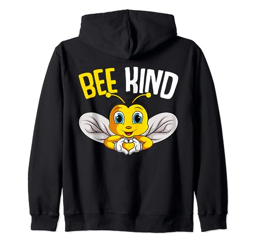 Bee Kind Bienen Mädchen Kinder Damen Kapuzenjacke von Süße Bienen Liebhaber Geschenke